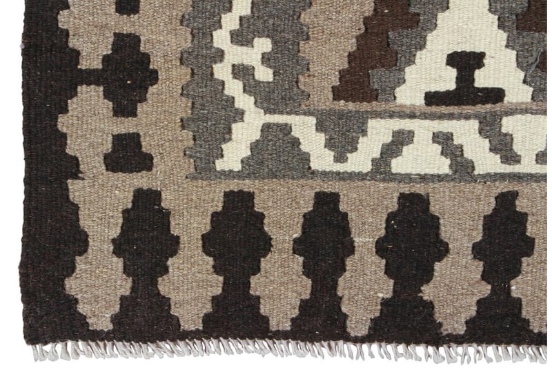 Håndknyttet Persisk tæppe 108x190 cm Kelim - Beige / brun - Kelimtæpper