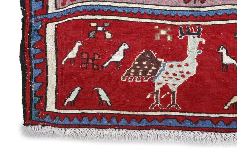 Håndknyttet persisk tæppe Varni 116x184 cm Kelim - Flerfarvet - Kelimtæpper
