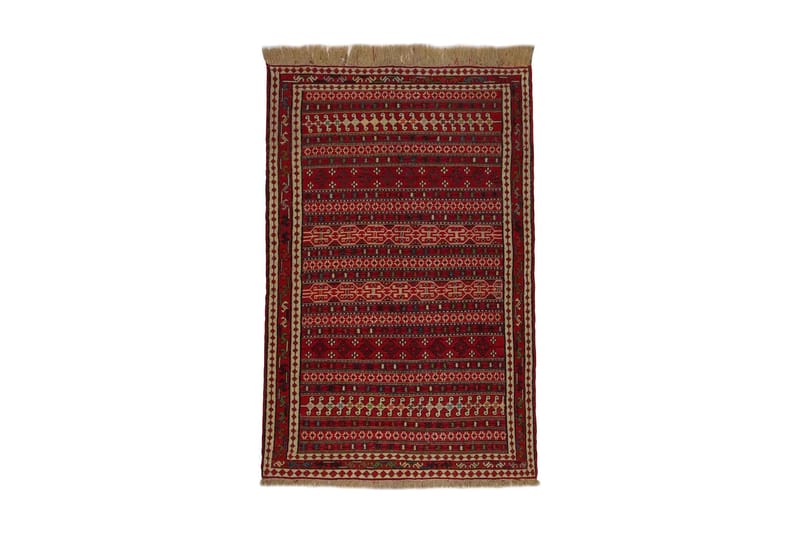 Håndknyttet persisk tæppe 123x192 cm Kelim - Flerfarvet - Kelimtæpper
