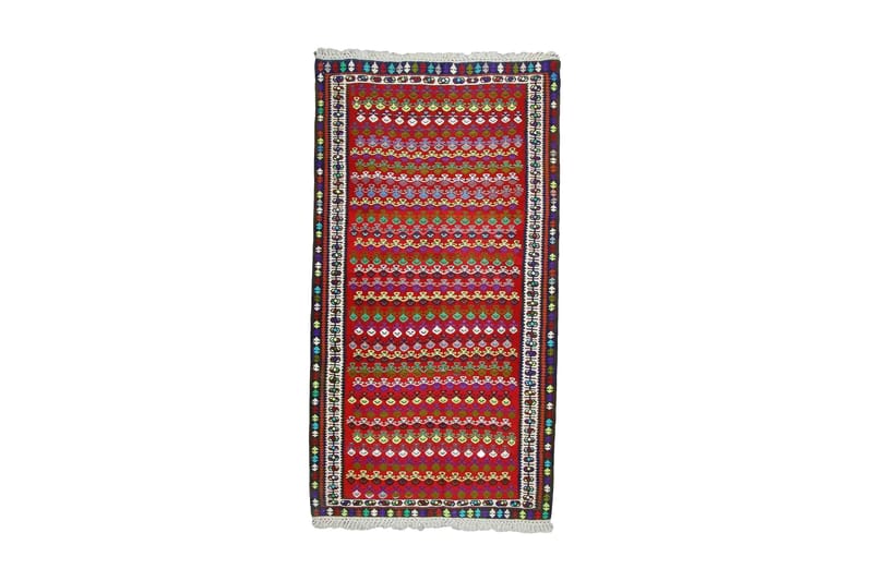 Håndknyttet Persisk tæppe 105x200 cm Kelim - Flerfarvet - Kelimtæpper