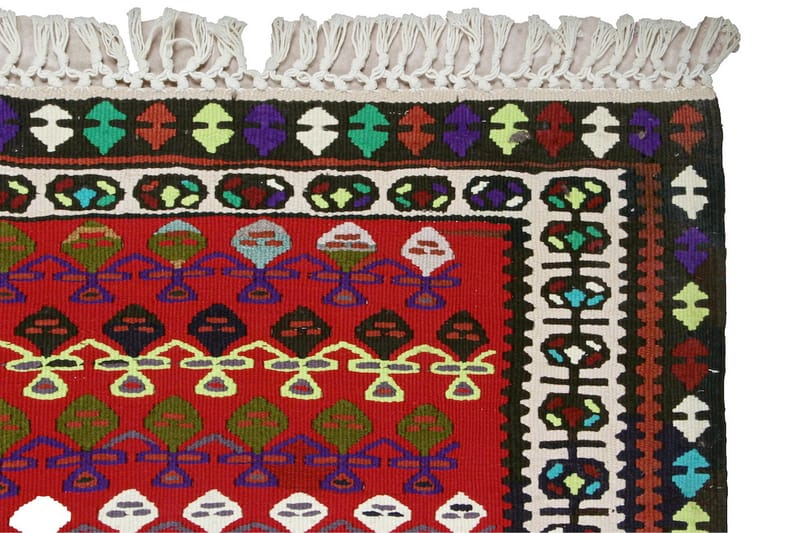 Håndknyttet Persisk tæppe 105x200 cm Kelim - Flerfarvet - Kelimtæpper