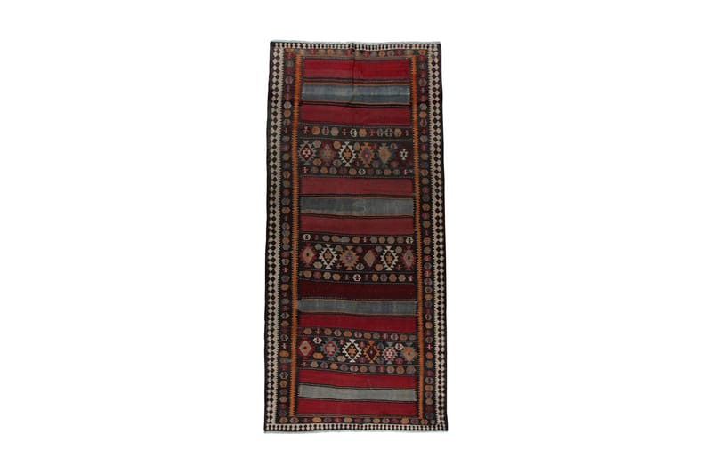 Håndknyttet Persisk tæppe 150x328 cm Kelim - Flerfarvet - Kelimtæpper