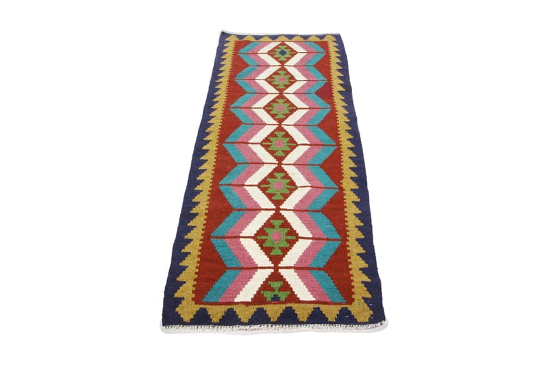 Håndknyttet persisk tæppe 65x190 cm Kelim - Flerfarvet - Kelimtæpper