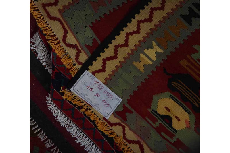 Håndknyttet persisk tæppe 90x170 cm Kelim - Flerfarvet - Kelimtæpper