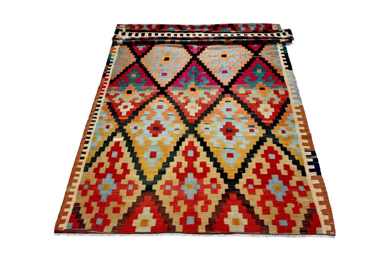 Håndknyttet Persisk tæppe 191x478 cm Kelim - Flerfarvet - Kelimtæpper