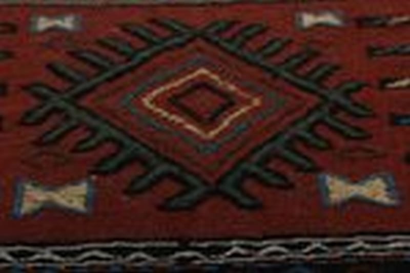 Håndknyttet persisk tæppe 108x166 cm Kelim - Flerfarvet - Kelimtæpper