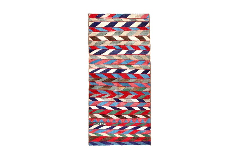 Håndknyttet Persisk tæppe 112x245 cm Kelim - Flerfarvet - Kelimtæpper