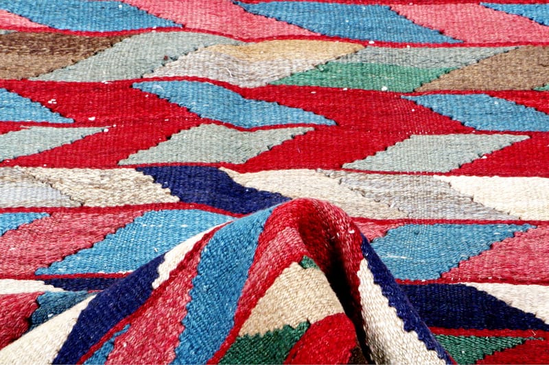Håndknyttet Persisk tæppe 112x245 cm Kelim - Flerfarvet - Kelimtæpper