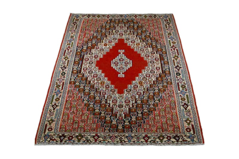 Håndknyttet persisk tæppe Varni 164x249 cm Kelim - Rød / Beige - Kelimtæpper