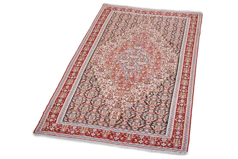 Håndknyttet Persisk tæppe 150x253 cm Kelim - Beige / rød - Kelimtæpper