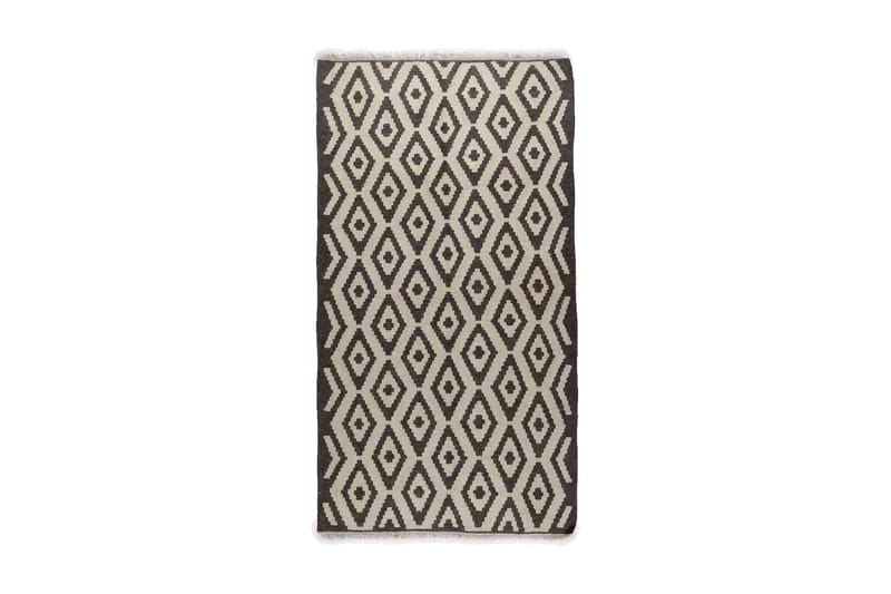 Håndknyttet Persisk tæppe 108x195 cm Kelim - Beige / grå - Kelimtæpper