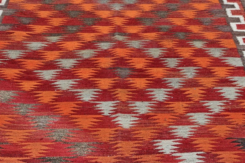 Håndknyttet Persisk tæppe 145x360 cm Kelim - Flerfarvet - Kelimtæpper