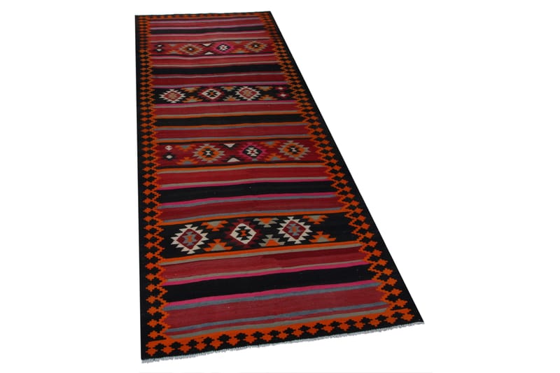 Håndknyttet Persisk tæppe 148x410 cm Kelim - Flerfarvet - Kelimtæpper