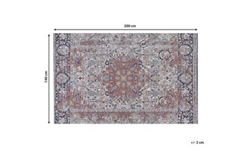 Korgan Ryetæppe 140x200 cm - Bronze - Tekstiler - Tæpper - Orientalske tæpper