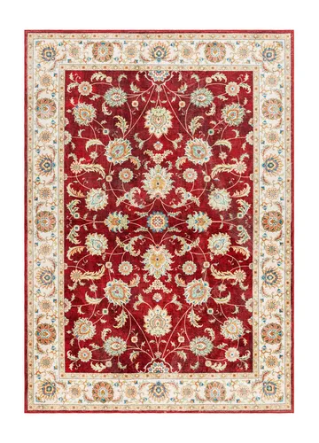 Maskinvævet tæppe KM Home Tarfaya 200x290 cm Rød - Rød - Tekstiler - Tæpper - Orientalske tæpper