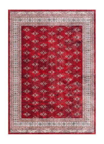 Maskinvævet tæppe KM Home Tarfaya 200x290 cm Rød - Rød - Tekstiler - Tæpper - Orientalske tæpper