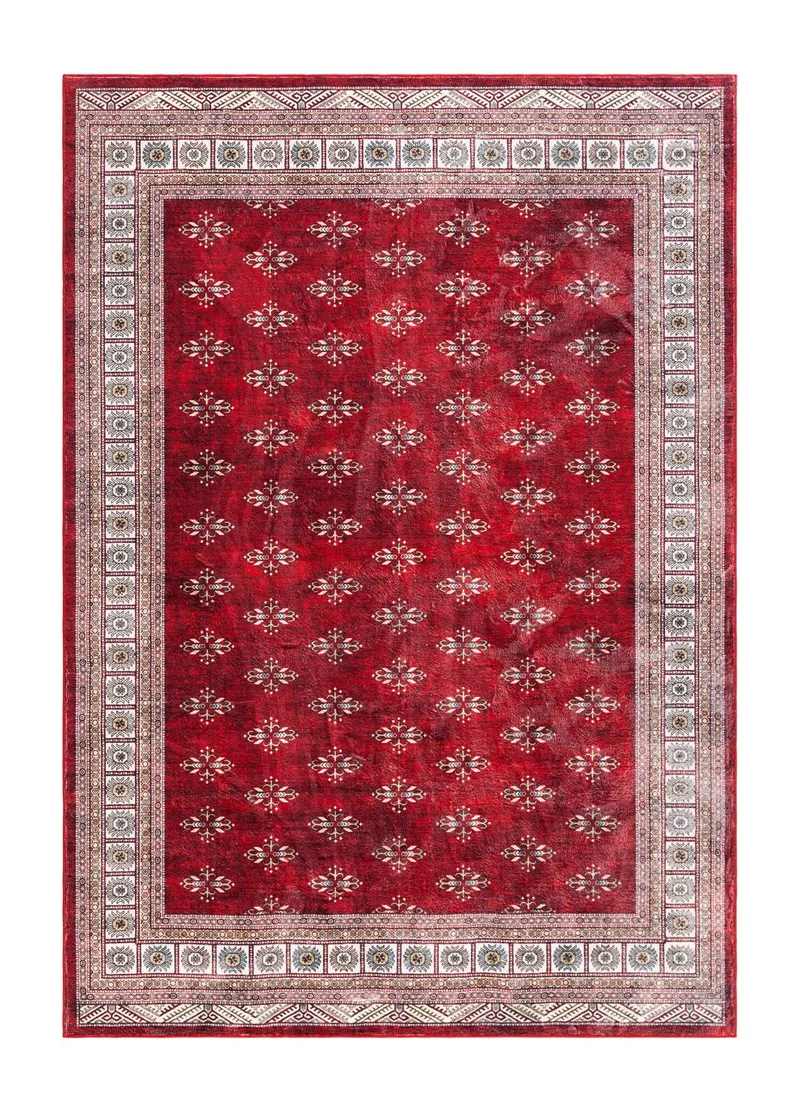 Maskinvævet tæppe KM Home Tarfaya 200x290 cm Rød, Rød