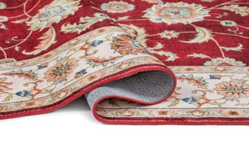 Maskinvævet tæppe KM Home Tarfaya 80x300 cm Rød - Rød - Tekstiler - Tæpper - Orientalske tæpper