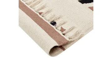 Niavan Kelimtæppe 200x300 cm - Beige - Tekstiler - Tæpper - Orientalske tæpper - Kelimtæpper