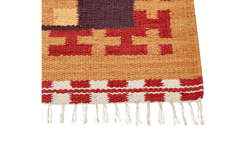 Parakar Kelimtæppe 200x300 cm - Rød - Tekstiler - Tæpper - Orientalske tæpper - Kelimtæpper