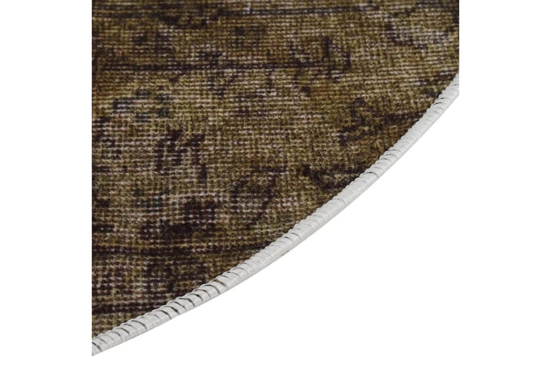 gulvtæppe 120 skridsikkert vaskbart patchworkdesign - Flerfarvet - Patchwork tæppe
