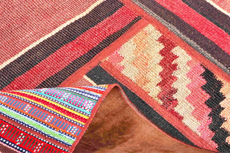Håndknyttet Persisk lappetæppe 157x207 cm - Flerfarvet - Patchwork tæppe