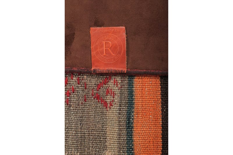 Håndknyttet persisk Patchwork Uldtæppe 149x205 cm Garn - Flerfarvet - Patchwork tæppe