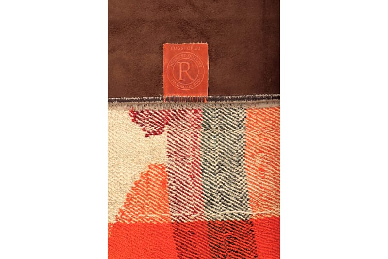 Håndknyttet persisk Patchwork Uldtæppe 149x203 cm Garn - Flerfarvet - Patchwork tæppe