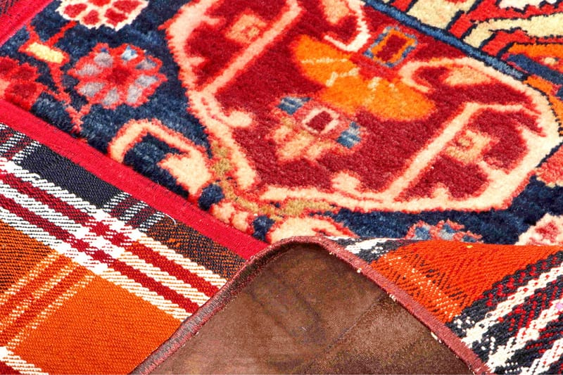 Håndknyttet Persisk lappetæppe 165x234 cm - Flerfarvet - Patchwork tæppe