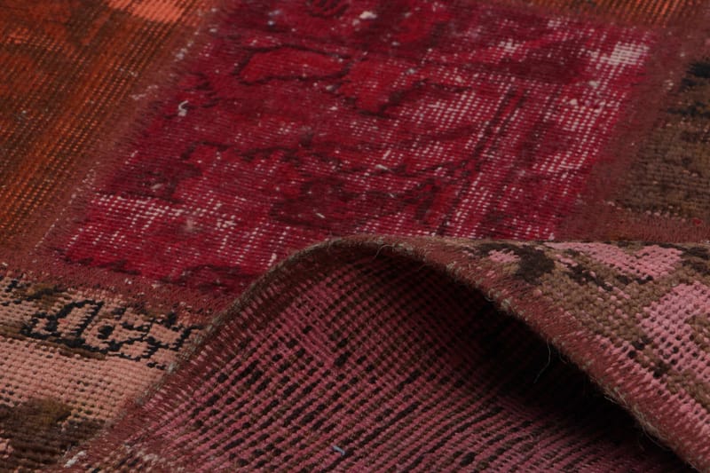 Håndknyttet Persisk lappetæppe 174x237 cm - Flerfarvet - Patchwork tæppe