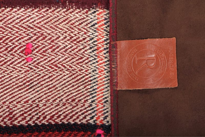 Håndknyttet persisk Patchwork Uldtæppe 160x231 cm Garn - Flerfarvet - Patchwork tæppe