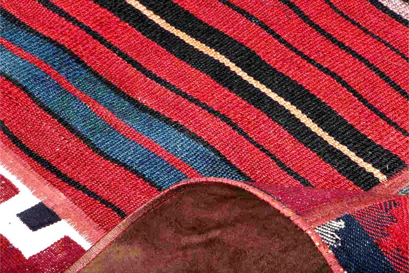 Håndknyttet Persisk lappetæppe 155x202 cm - Flerfarvet - Patchwork tæppe