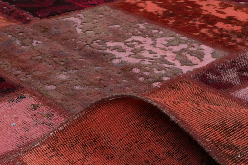 Håndknyttet Persisk lappetæppe 170x229 cm - Flerfarvet - Patchwork tæppe