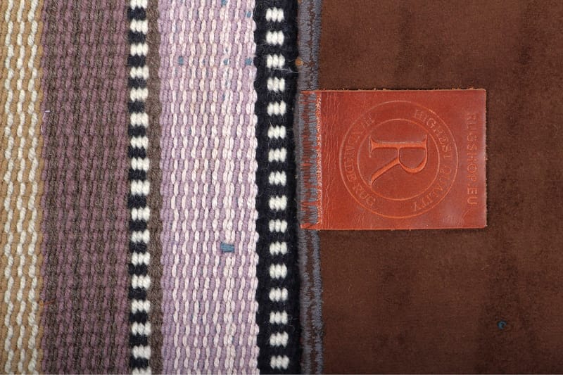 Håndknyttet persisk Patchwork Uldtæppe 162x230 cm Garn - Flerfarvet - Patchwork tæppe