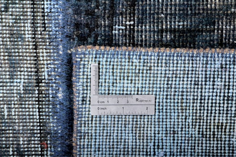 Håndknyttet persisk Patchwork Uldtæppe 174x231 cm Garn - Flerfarvet - Patchwork tæppe