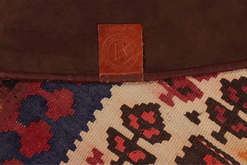 Håndknyttet Persisk tæppe 200 cm Kelim - Flerfarvet - Patchwork tæppe