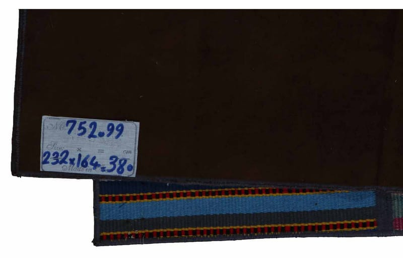 Håndknyttet Persisk tæppe 164x232 cm Kelim - Flerfarvet - Patchwork tæppe