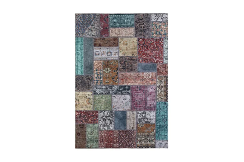 Patchham Patchworktæppe 160x230 cm, Flerfarvet