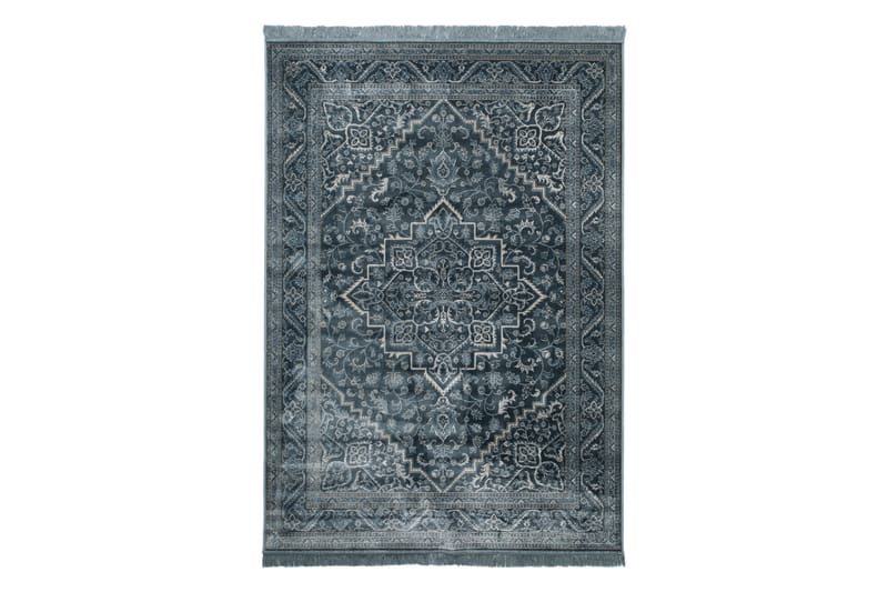 Casablanca Tæppe 240x330 - Blå - Tekstiler - Tæpper - Orientalske tæpper - Persisk tæppe