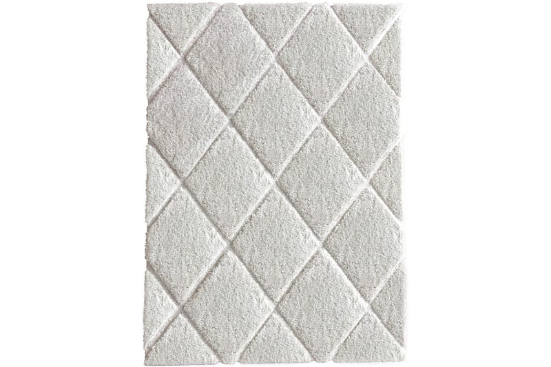 Ruby Tæppe 80x150 cm - Hvid/Shagpile - Tekstiler - Tæpper - Orientalske tæpper