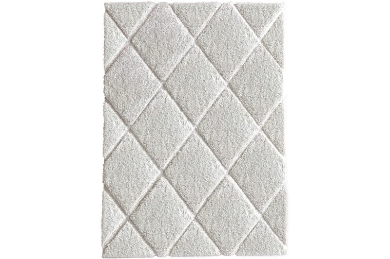 Ruby Tæppe 80x150 cm - Hvid/Shagpile - Tekstiler - Tæpper - Orientalske tæpper