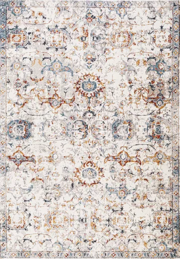 Tæppe Yelvi 100x150 cm - Lys beige - Tekstiler - Tæpper - Orientalske tæpper