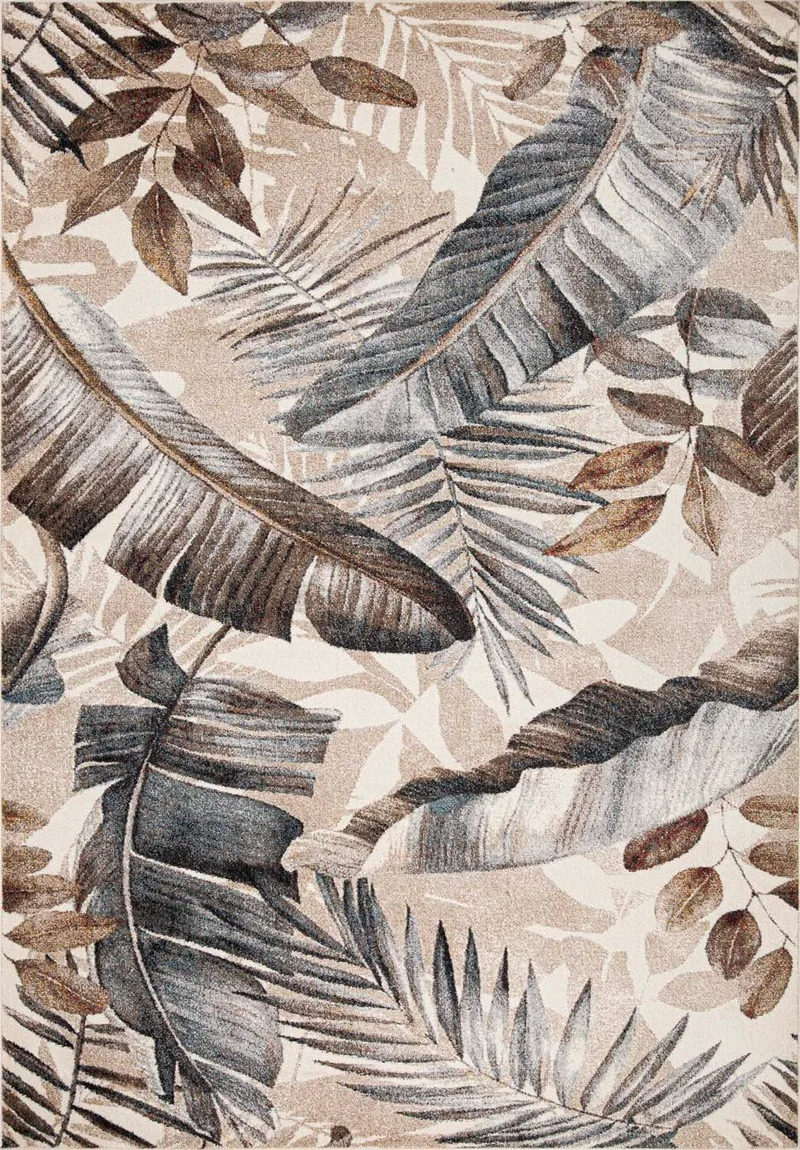 Tæppe Yelvi 133x190 cm, Beige/Brun