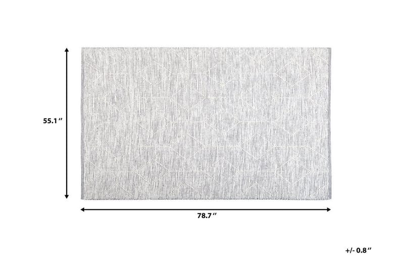 Paviol tæppe 140x200 cm - Grå - Tekstiler - Tæpper