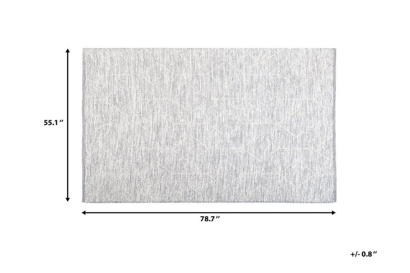 Paviol tæppe 140x200 cm - Grå - Tæpper