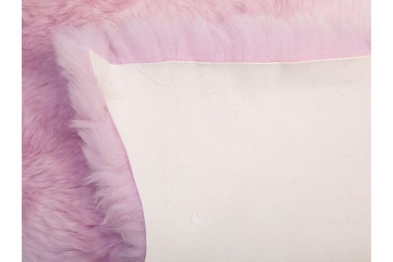 Butchee fåreskind 65x110 cm - Lyserød - Tekstiler - Tæpper - Pels & skindtæpper
