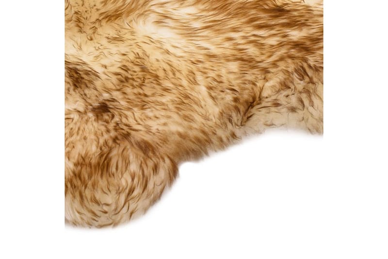 fåreskindstæppe 60 x 180 cm melange-brun - Fåreskind - Pels & skindtæpper