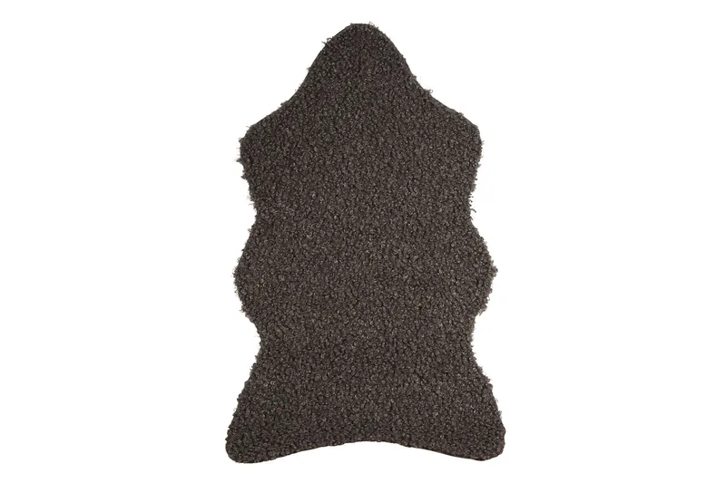 Mahto Fårskind 60x110 cm Rektangulært, Grå