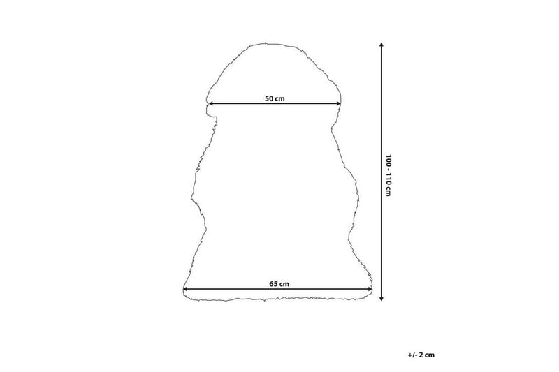 Uluru fåreskind 65 | 110 cm - Lilla - Tekstiler - Tæpper - Pels & skindtæpper - Fåreskind