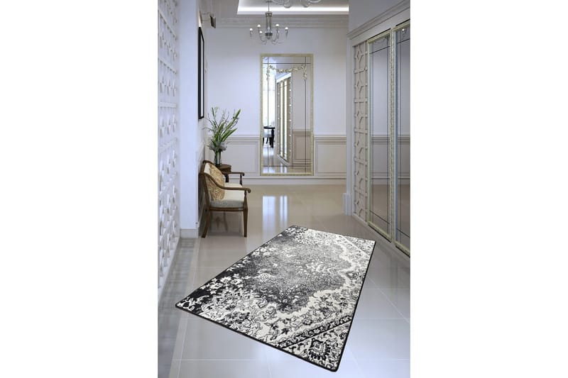 Adalee Entrémåtte 80x200 cm - Flerfarvet/Velour - Tekstiler - Tæpper - Hall måtte